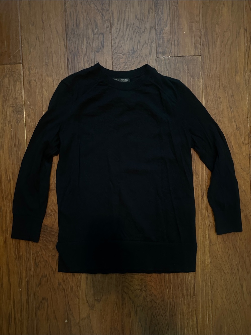 Banana Republic Black Crewneck Sweater